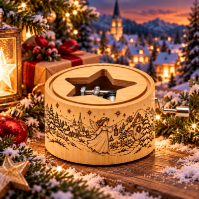 Winterliche-Spieluhr-im-Weihnachtsdorf