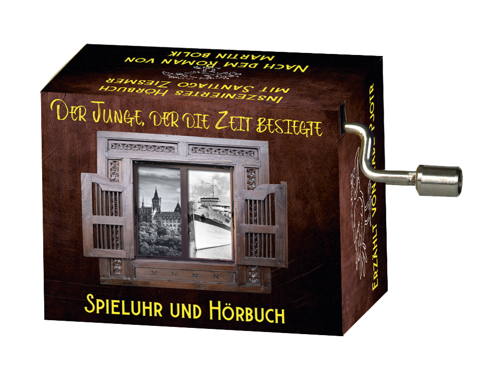 Hörspieluhr, „La Paloma“, Der Junge, der die Zeit besiegte – Mit inszeniertem Hörbuch als Stream