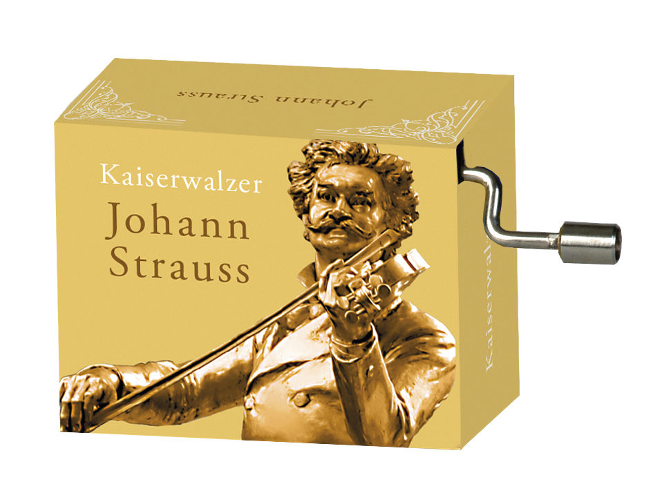 Spieluhr, Strauss, Kaiserwalzer, Strauss Denkmal